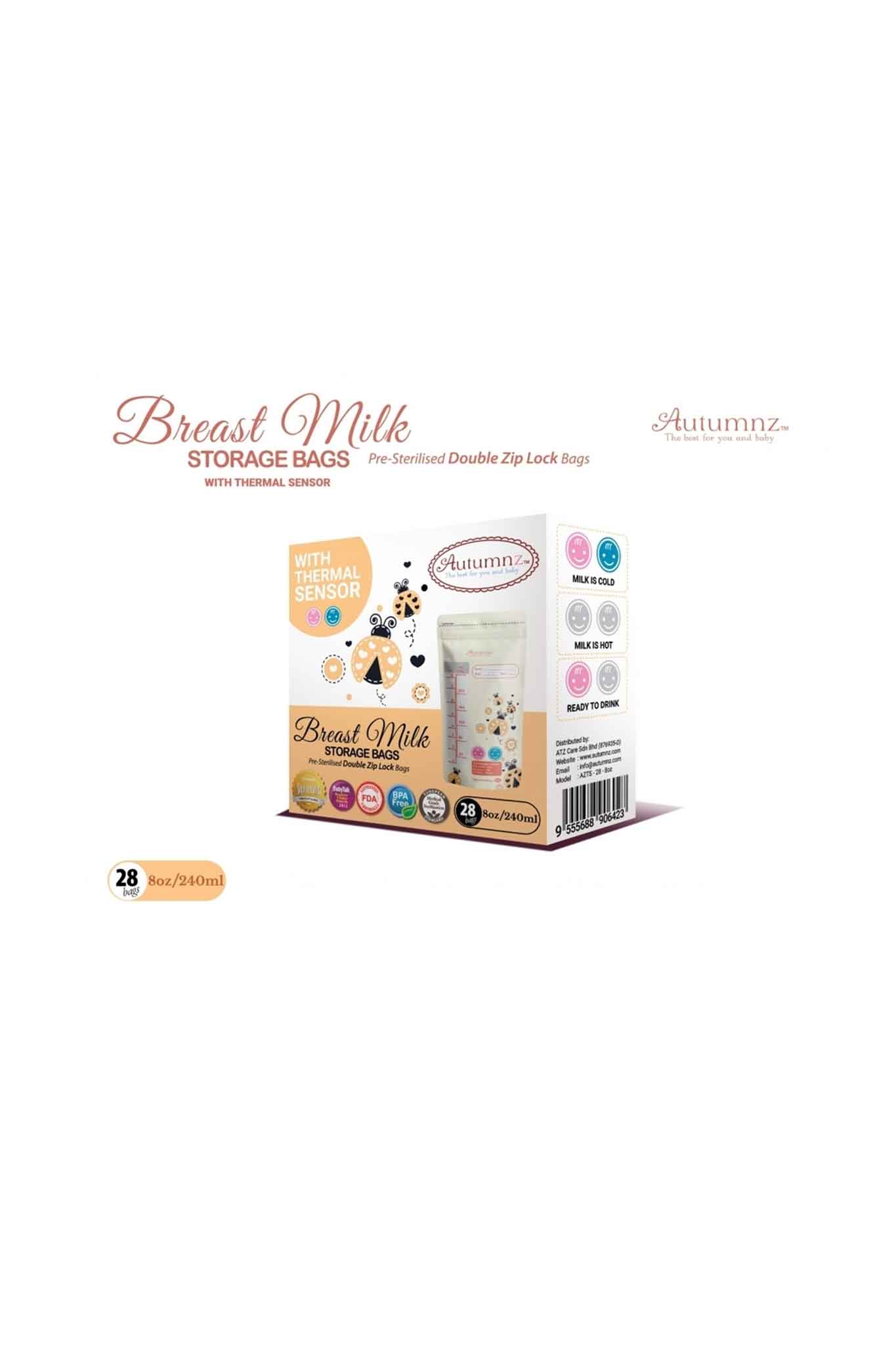 Autumnz Breastmilk Storage Bag 28 Pack - Image 11