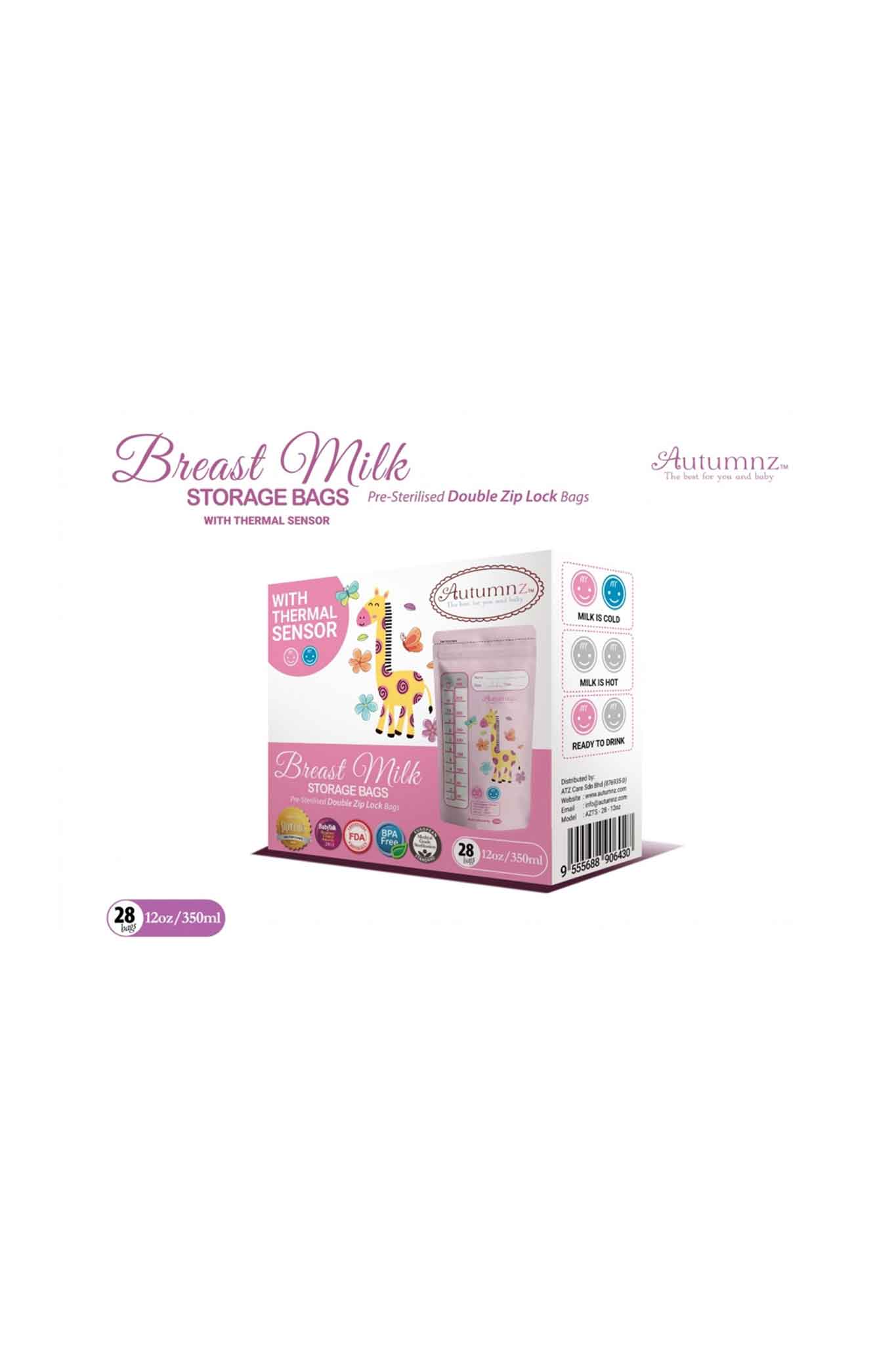 Autumnz Breastmilk Storage Bag 28 Pack - Image 15