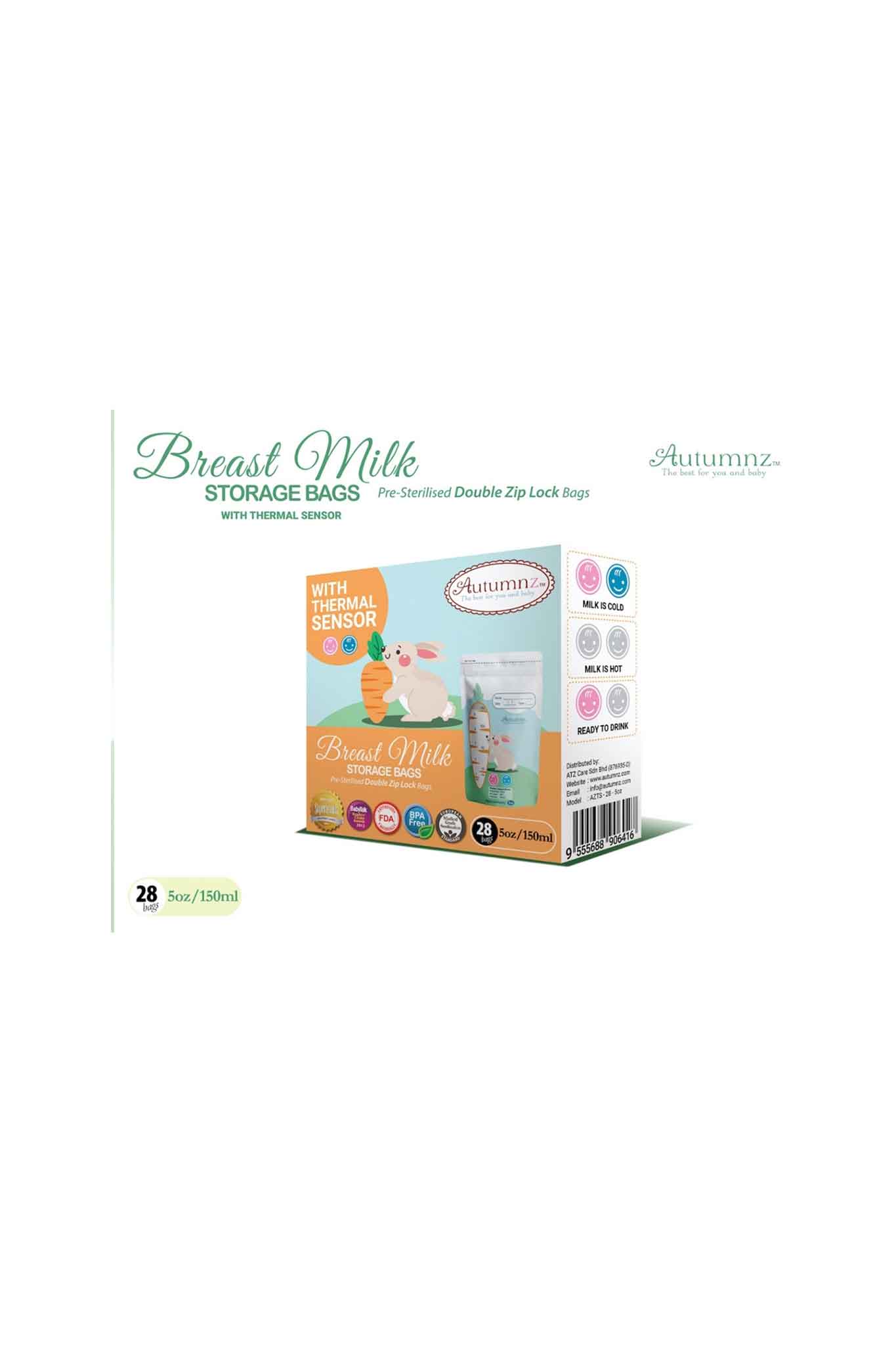 Autumnz Breastmilk Storage Bag 28 Pack - Image 7