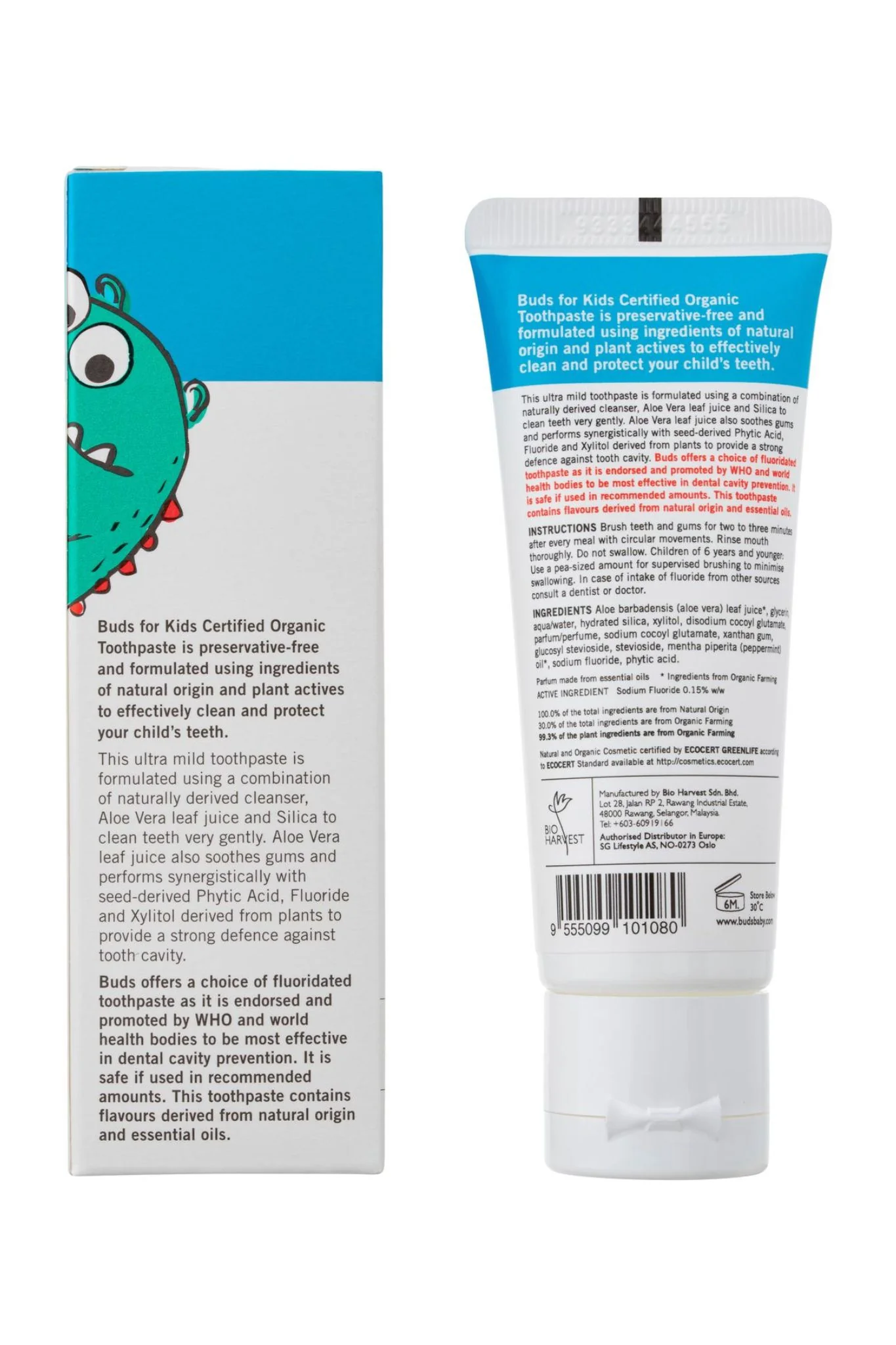Buds Toothpaste with Flouride 50ml - Image 14
