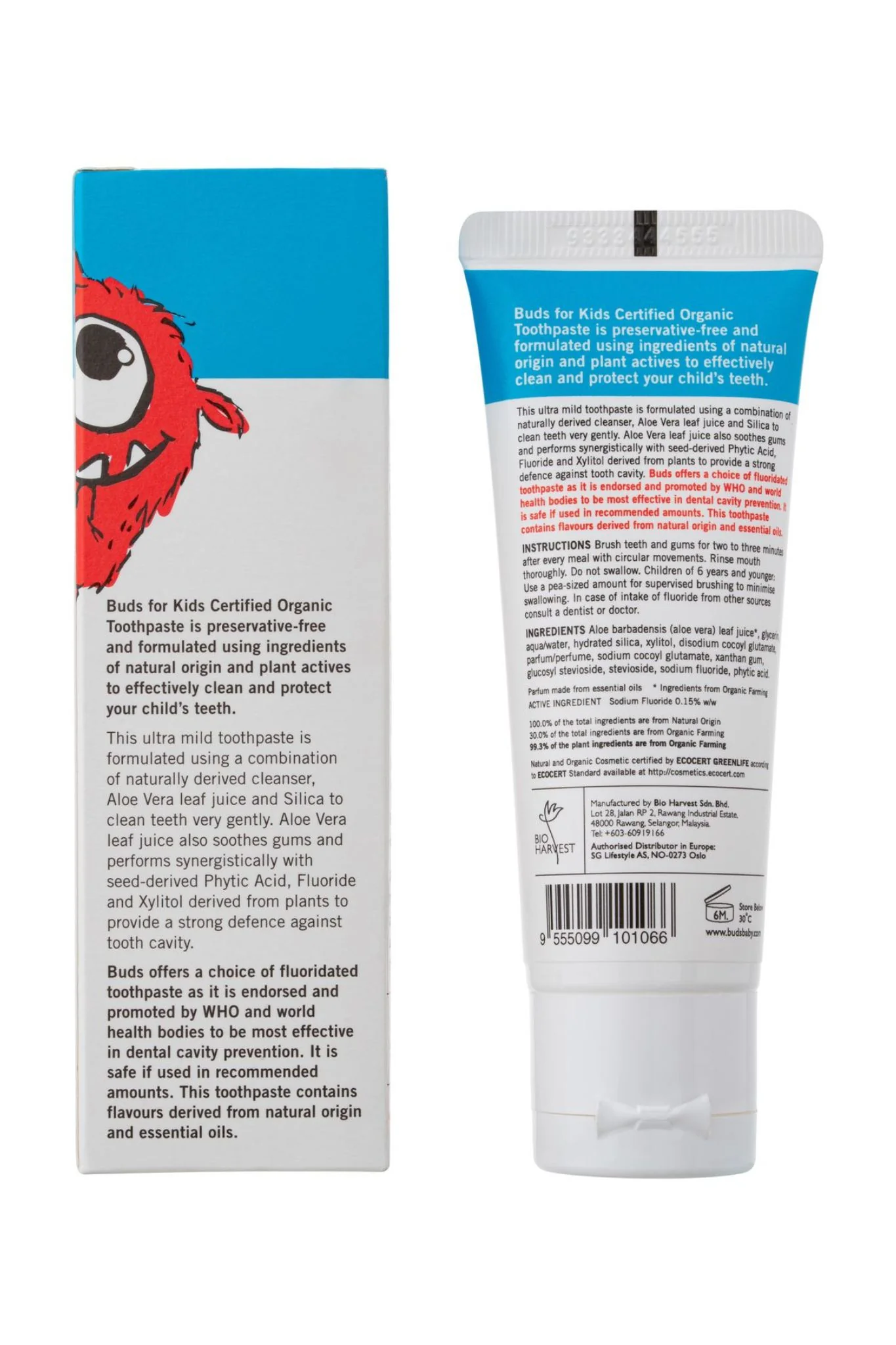 Buds Toothpaste with Flouride 50ml - Image 20