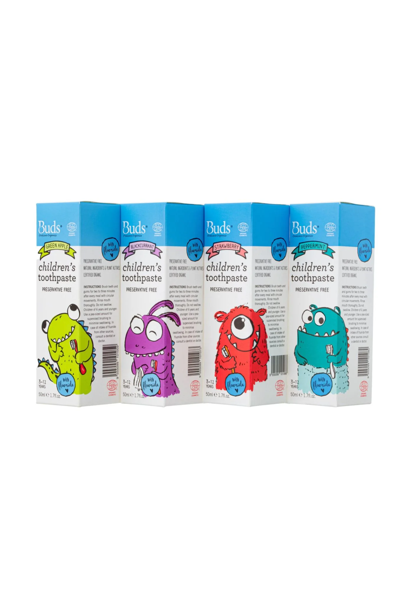 Buds Toothpaste with Flouride 50ml - Image 24