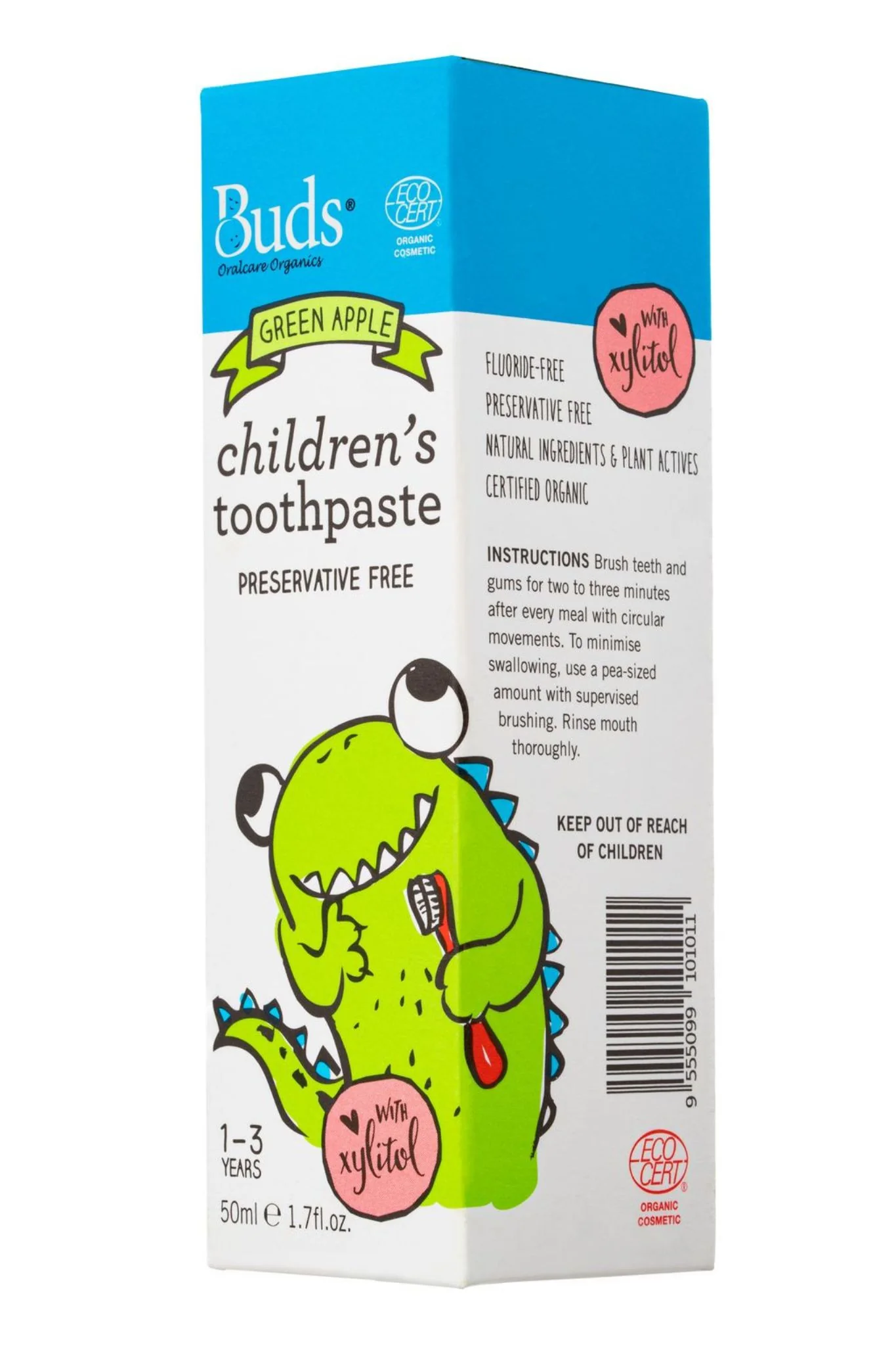 Buds Toothpaste with Xylitol 50ml - Image 16