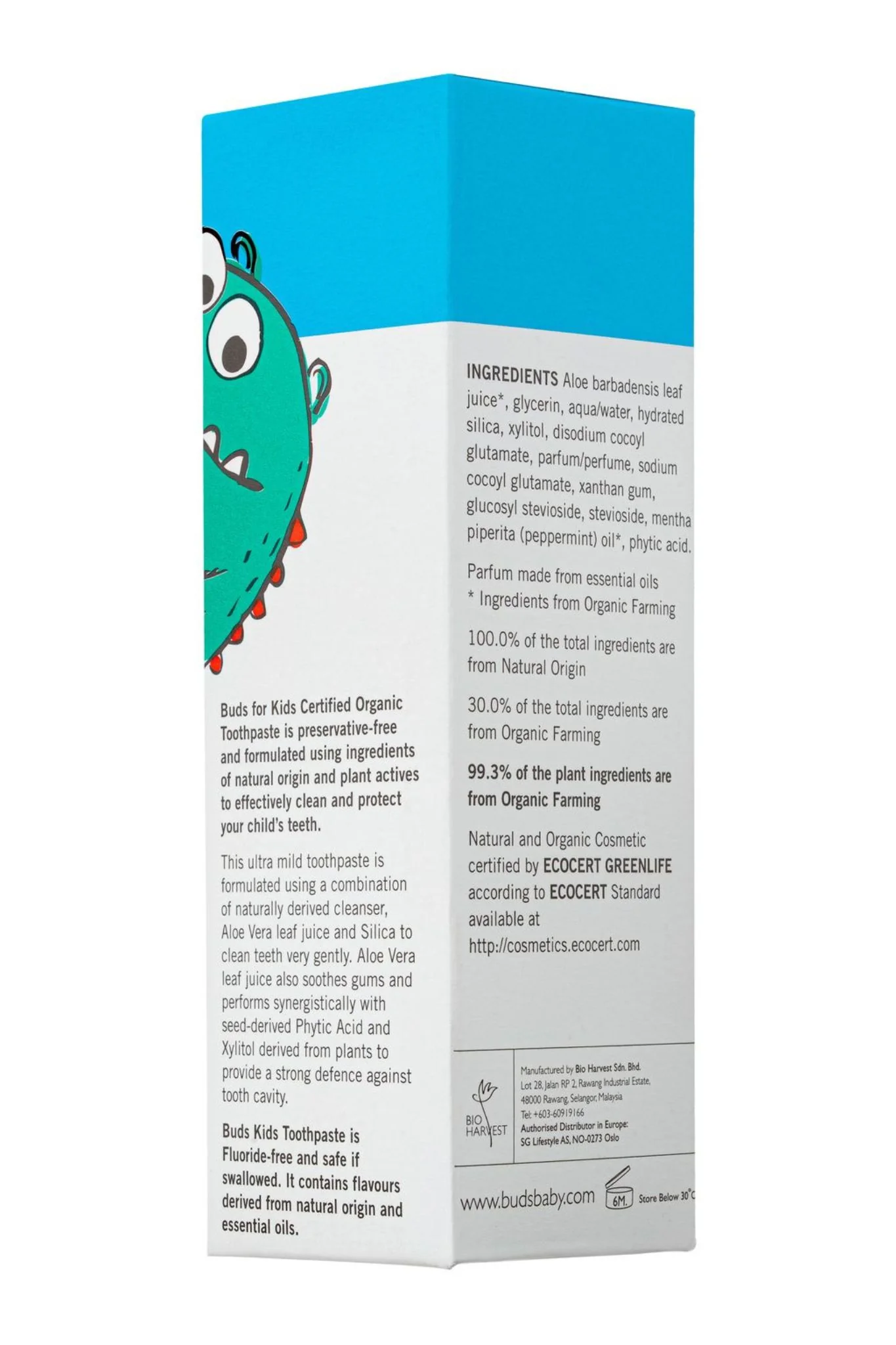 Buds Toothpaste with Xylitol 50ml - Image 19