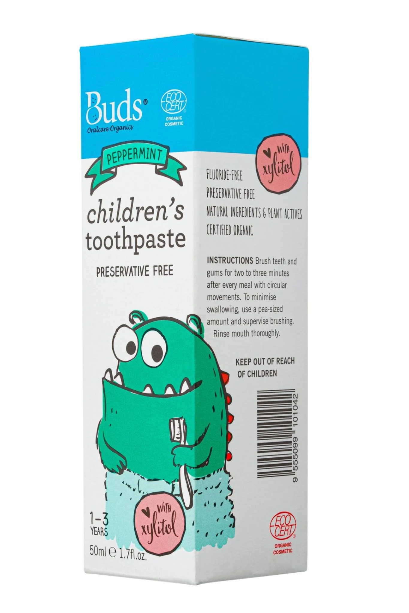 Buds Toothpaste with Xylitol 50ml - Image 21
