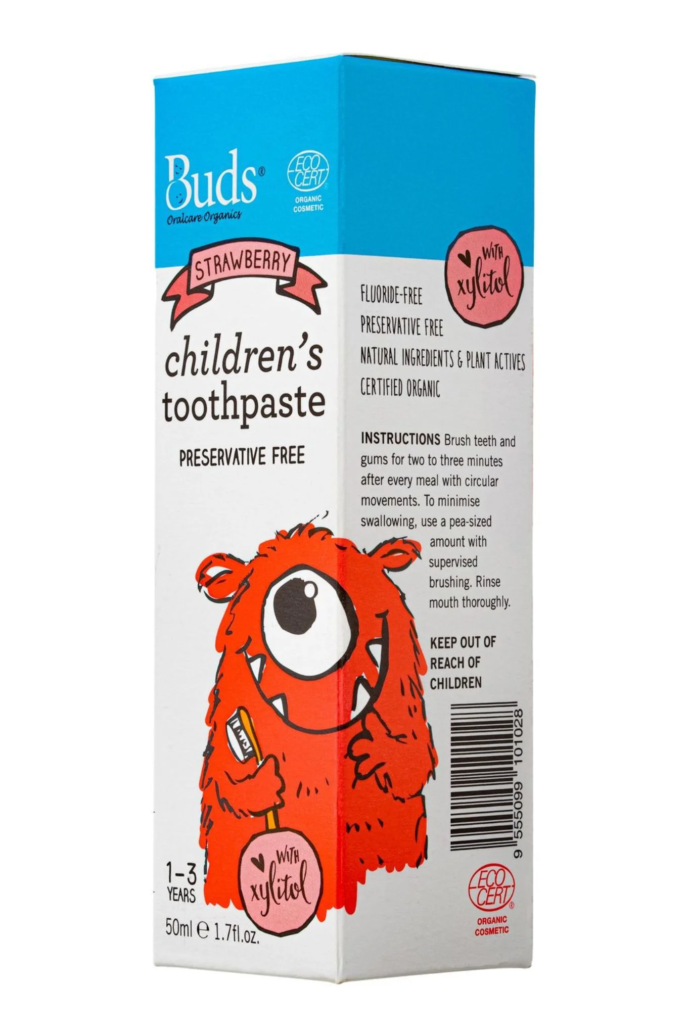 Buds Toothpaste with Xylitol 50ml - Image 26