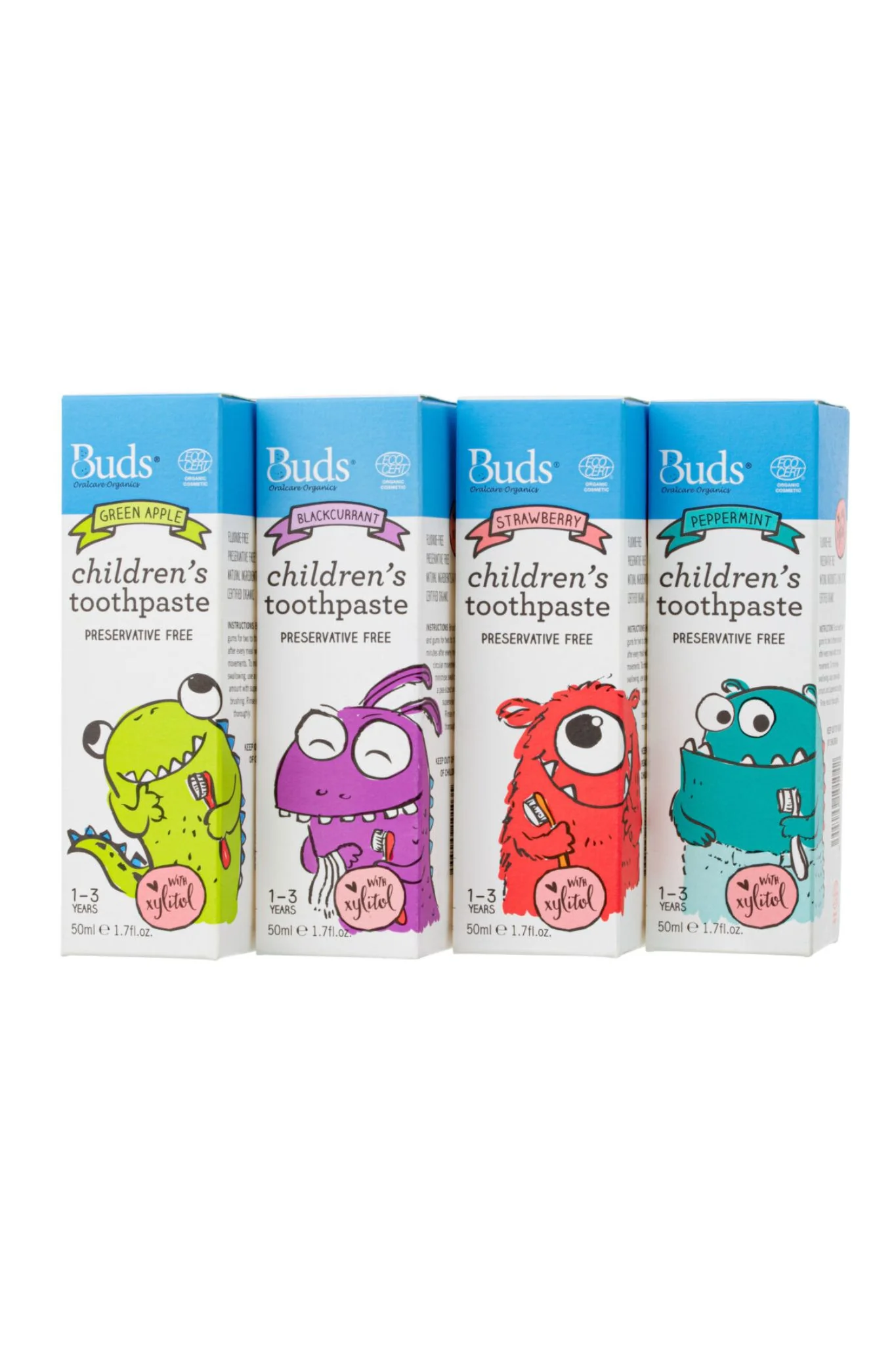 Buds Toothpaste with Xylitol 50ml - Image 7