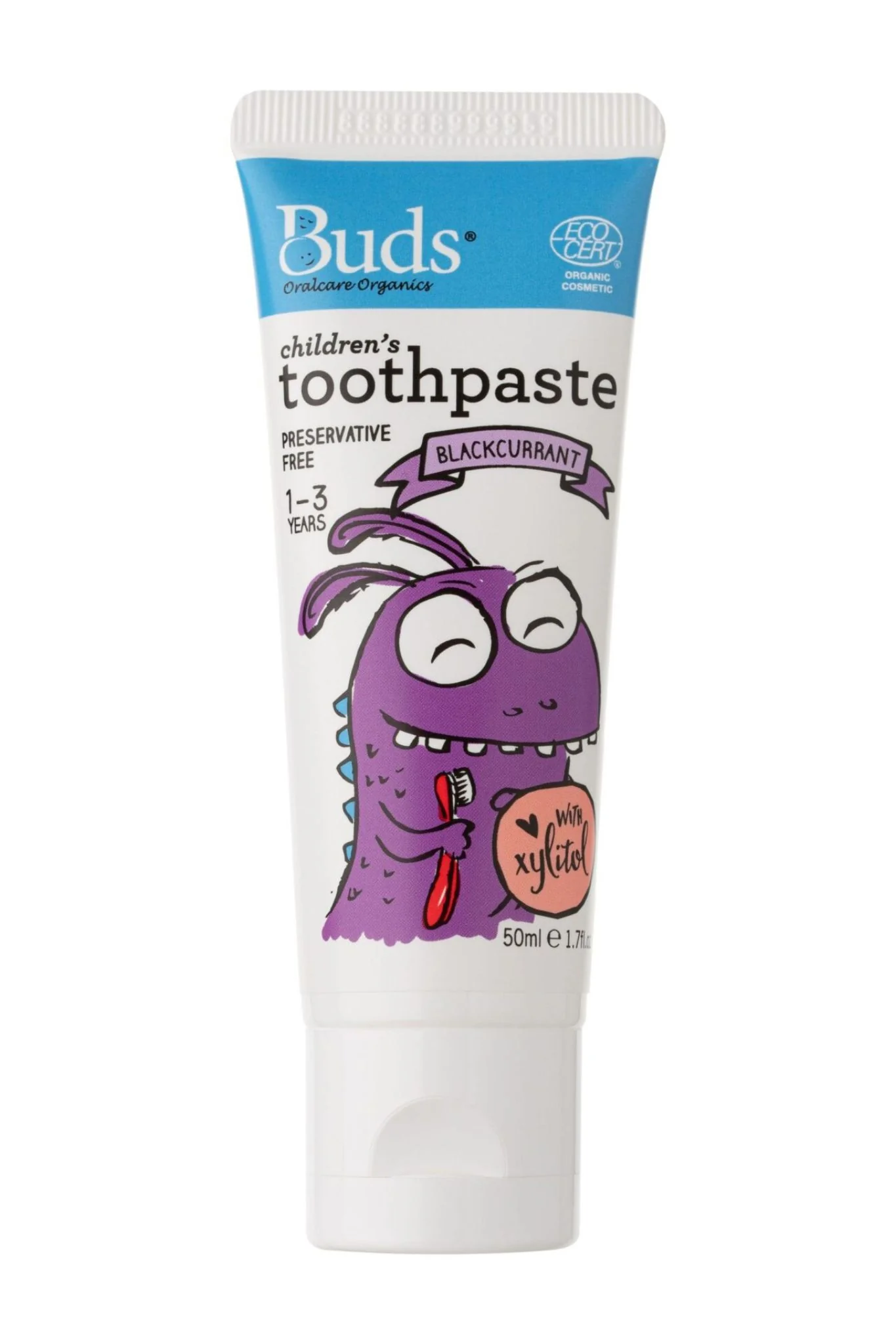 Buds Toothpaste with Xylitol 50ml - Image 8