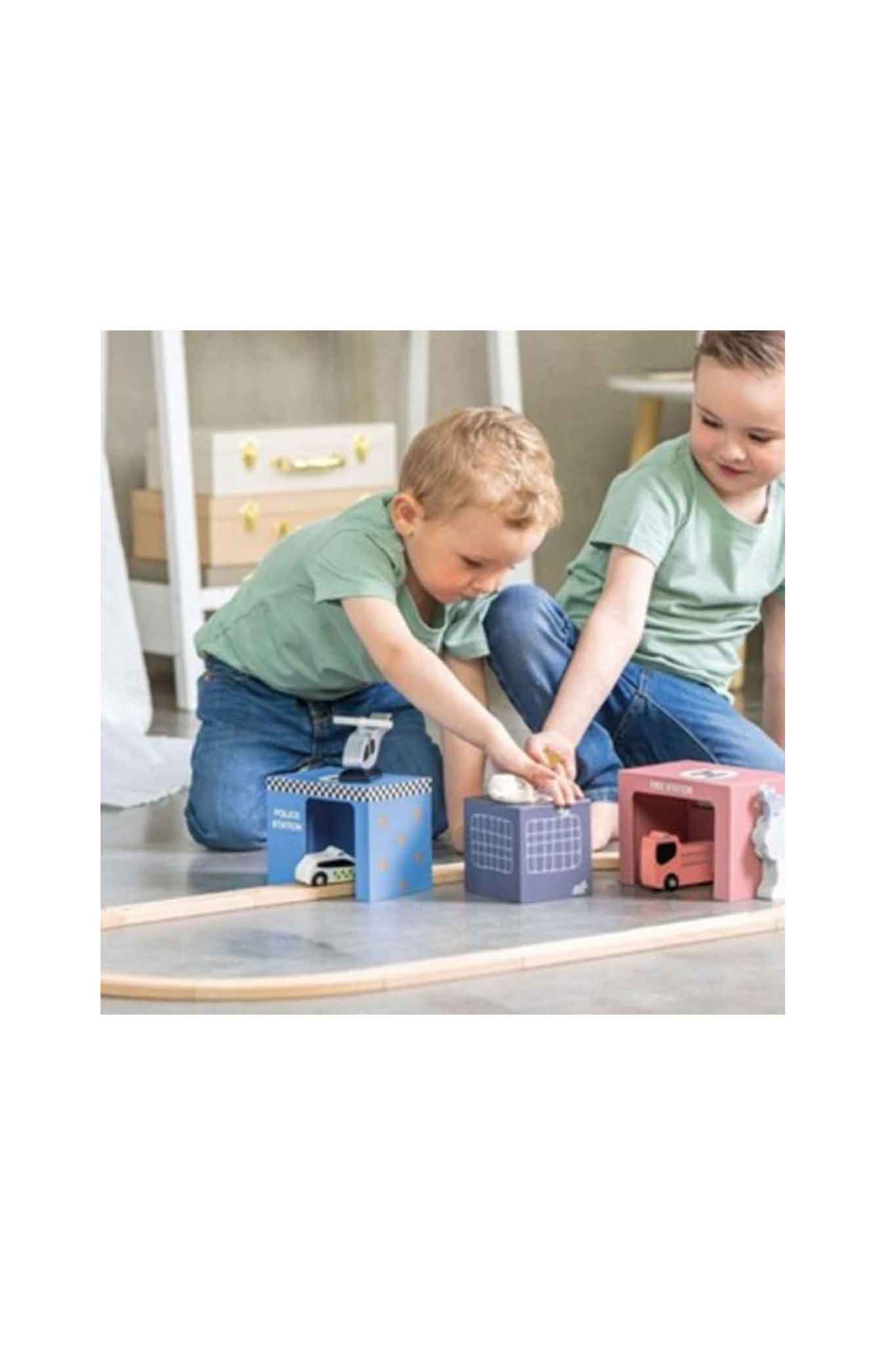 Jabadabado Train Set Rescue Vehicles - Image 4