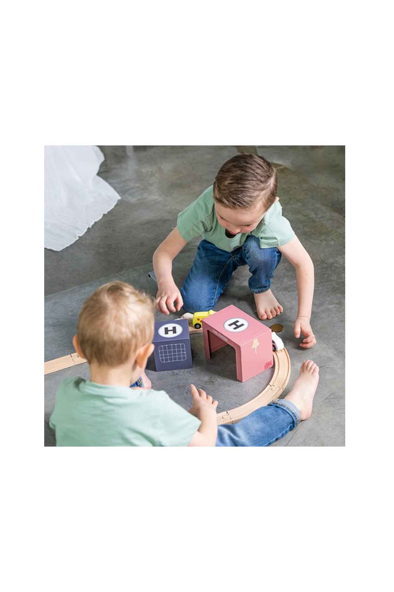 Jabadabado Train Set Rescue Vehicles - Image 5