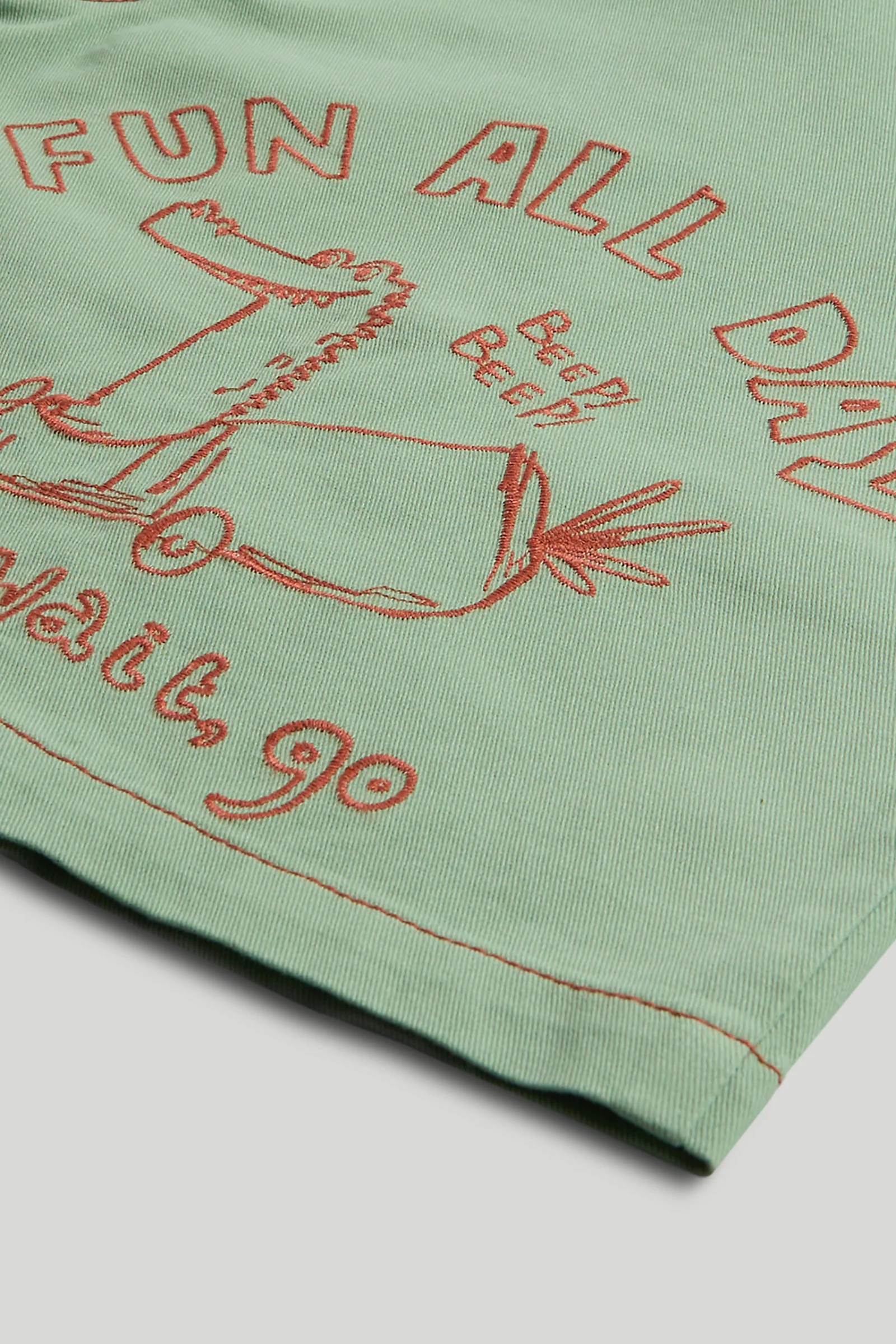 Mothercare Green Cotton Shirt - Image 4