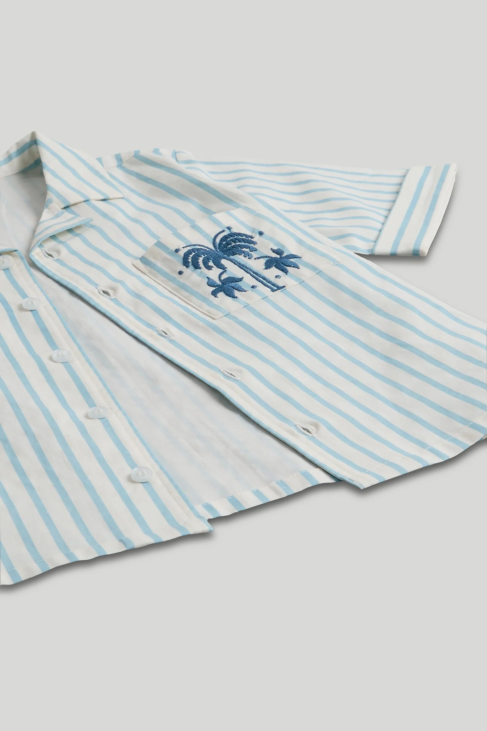 Mothercare Shirt, T-Shirt and Shorts Outfit - Image 3