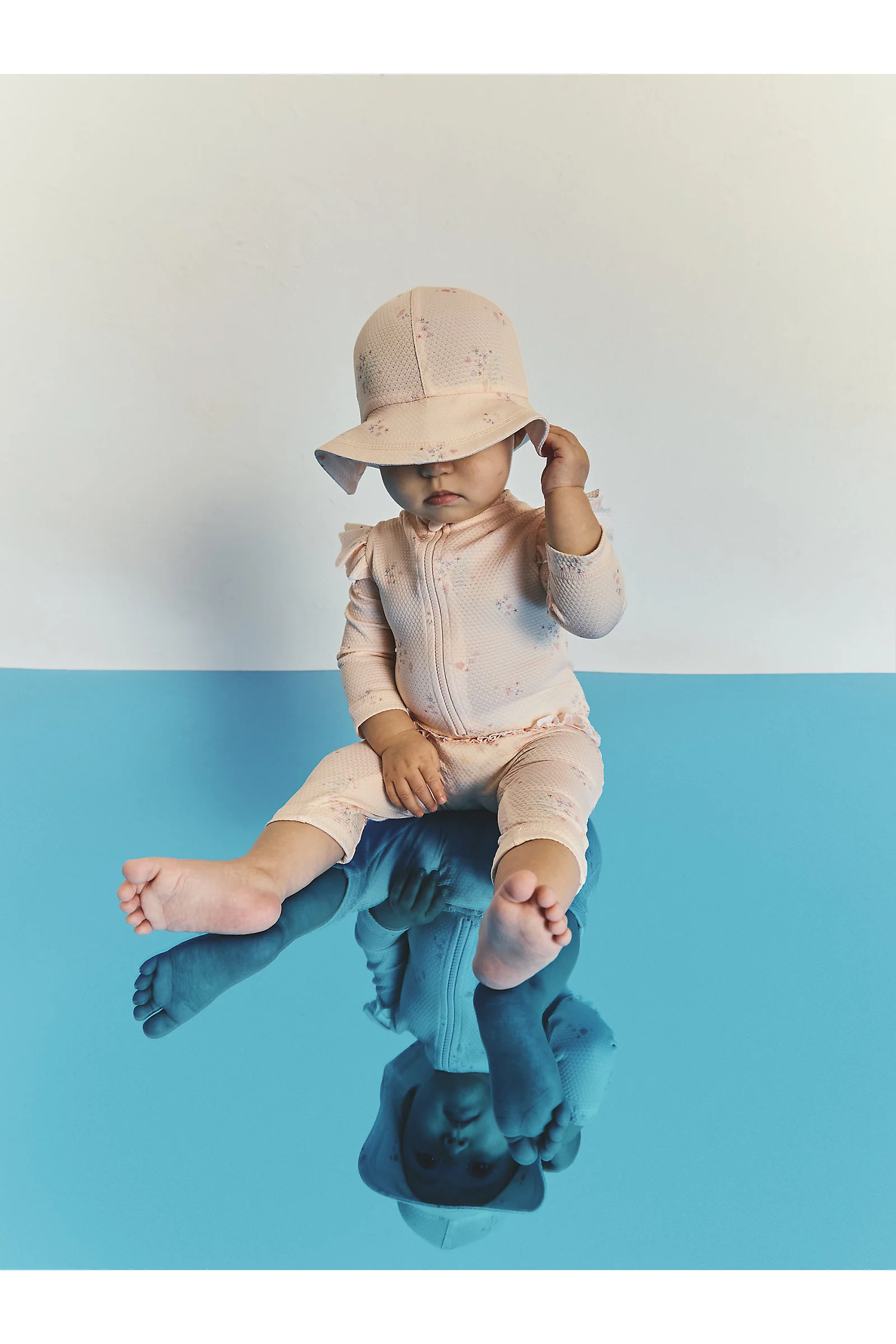 Mothercare Sunsafe UPF50+ Rash Suit and Keppi - Image 5