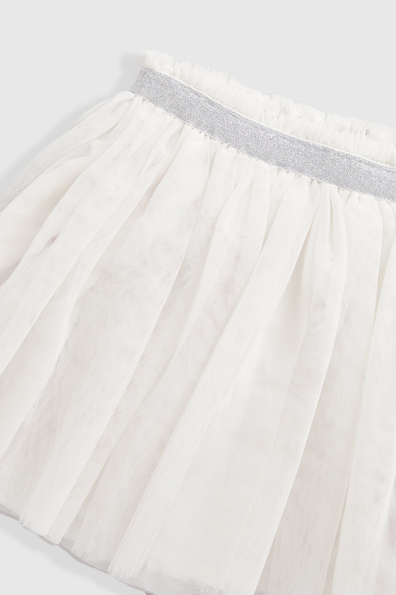 Mothercare T-Shirt, Cycling Short and Tulle Skirt Set - Image 3