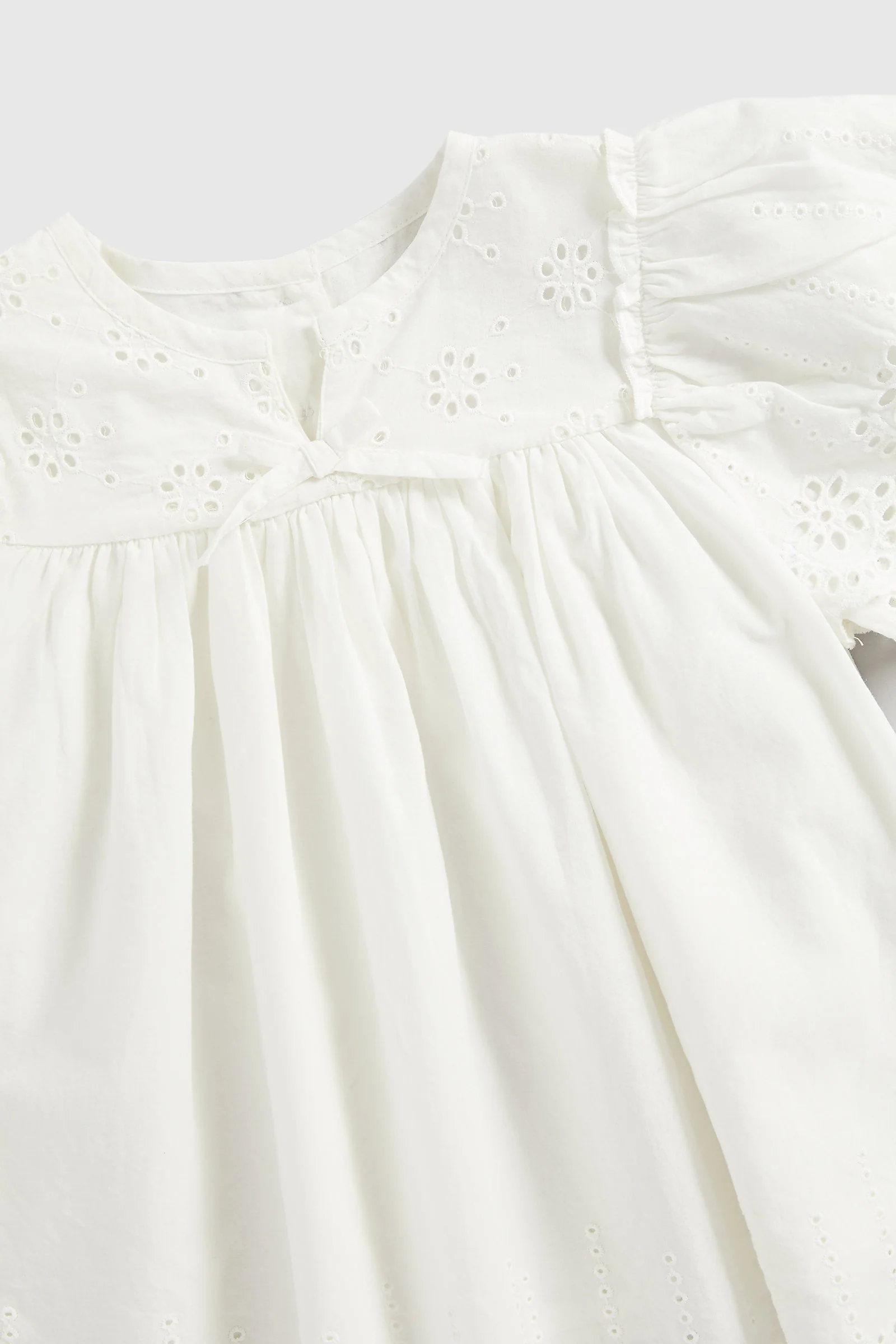 Mothercare White Woven Blouse - Image 3