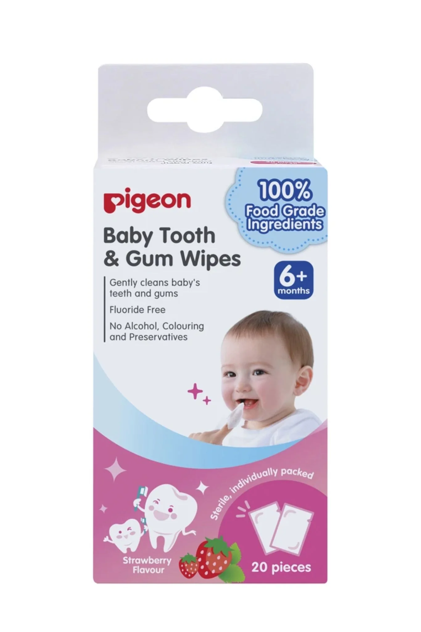 Pigeon Tooth & Gum Wipes - Image 3