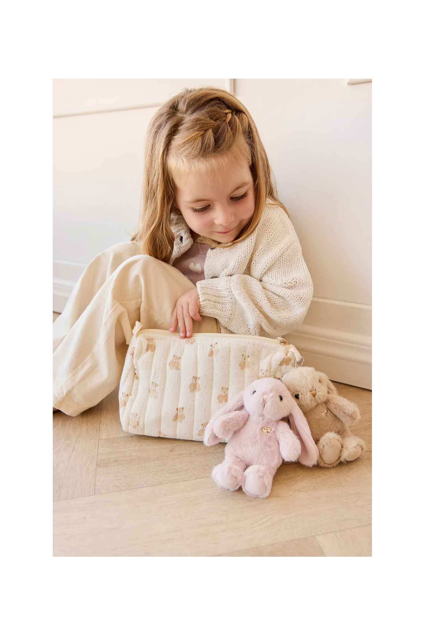 Snuggle Bunnies - Penelope Keyring - Blossom - Image 4