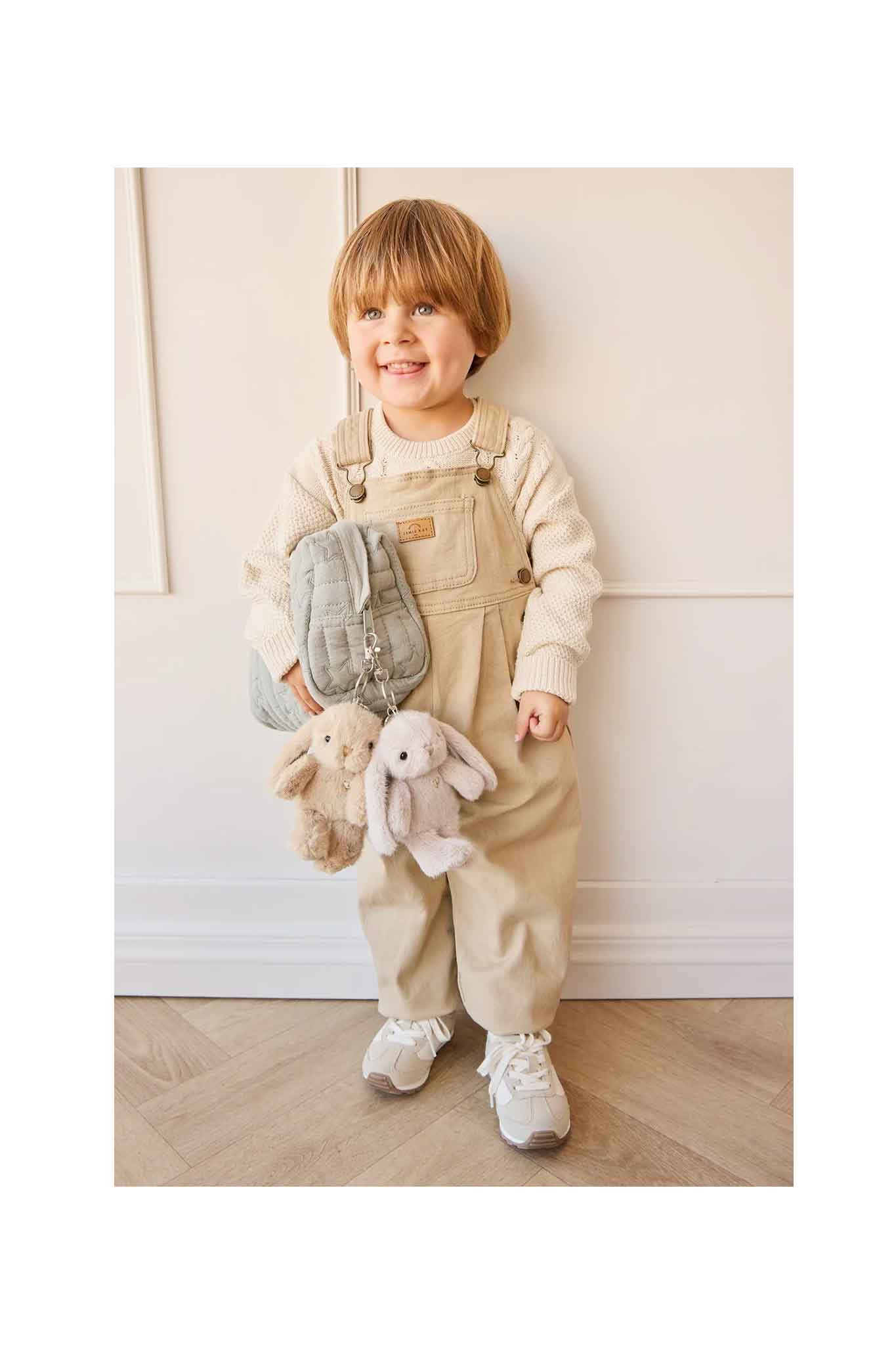 Snuggle Bunnies - Penelope Keyring - Caramel - Image 3