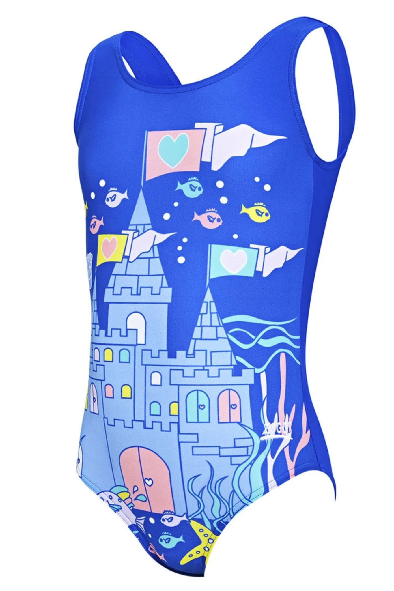 Zoggs Scoopback Undersea Blue - Image 13