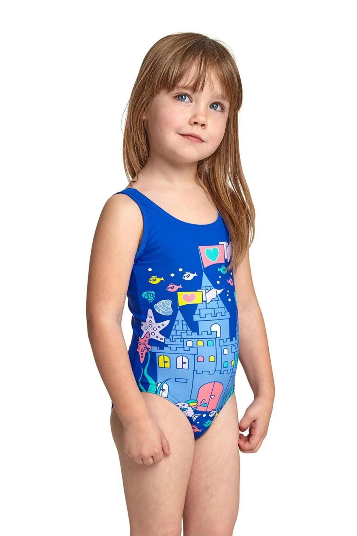 Zoggs Scoopback Undersea Blue - Image 7